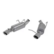 MBRP 3" Dual Muffler Axle Back Split Rear Exhaust System for 11-14 Mustang V6