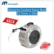 Macnaught Retractable Coolant Hose Reel 12.5mm x 10m, Perfect for Heavy Duty Use
