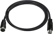Mini-DIN 10-Pin Male to Female Audio Cable for TV Receiver Monitor Projector Audio and Video Receiver etc (Mini 10Pin Male to Female 3.3Ft)