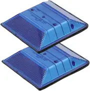 Blue Reflective Road Driveway Marker (2 Pack) - Fire Hydrant Blue Pavement Marke