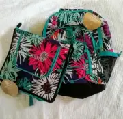 New Pottery Barn Teen GEAR UP girls BACKPACK & HOMEWORK HOLDER monogram CAROLINE
