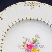 ROYAL CROWN DERBY ASHBY Small Oval Platter NEW NEVER USED made in England