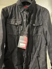 Speed and Strength Gridlock Denim Black Shirt - Size XL
