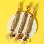 Natural Silvervine Sticks Interactive Cat Chew Toys for Teeth Cleaning