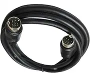 Traovien S-Video Mini-DIN 9-Pin Male to Male Audio Cable for TV Receiver Monitor Projector Audio and Video Receiver etc (Mini 9Pin Male to Male 10Ft/3m)