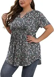 [SHIJIALI] Women's V Neck Long Sleeves Hoodies Shirts Lightweight Pullover Sweatshirts