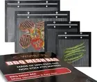 Grill Bags - Reusable Non-Stick BBQ Mesh Grill Bags, 4 Pieces Large Barbeque Bag