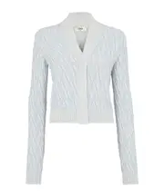 Fendi FF V-Neck Knitted Cardigan IT40,IT42,IT38 light blue