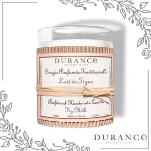 【DURANCE 朵昂思】手工精油蠟燭 180g 大地系列公司貨(多款可選-山茶花/棉花田/鈴蘭/番紅花/白茶/瑪德蓮)