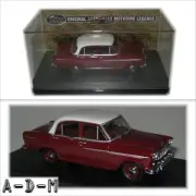 Holden FE Special Sedan Etna Maroon / Grey Roof TRAX TR40D 1:43 Diecast Model