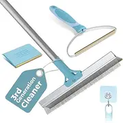 Advance PET Hair Remover PET Hair Remover kit for Carpets Home Car Pet Hair Remover, Long Handle Carpet Rake for Dog & Cat Hair Removal, Pet Hair Cleaning kit for Entire Home,Reusable Broom