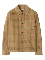[Burberry London England] Burberry London England-Giacca-Camicia In Velluto A Coste Check-Uomo M