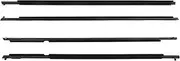 Seal Strip Fit for Toyota Land Cruiser Prado 150 Series 2010 to 2020 Car Door Belt Moulding Set Window Weatherstrip Sealing Belt Edge Trim