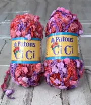 CICI PATONS Calypso 64705 Lot Of 2 Skeins