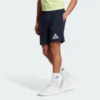 在飛比找momo購物網優惠-【adidas 愛迪達】短褲 男款 運動褲 亞規 藍 IM1