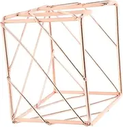 TOGEVAL Memo Holder Notepad Dispenser Stylish Desk Organizer for Office and Home Compact Metal Memo Holder with Storage Capacity for Efficient Note Management