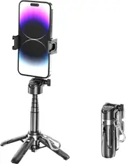 P15 Mini Selfie Stick Tripod Phone Stand with Wireless Bluetooth Portable