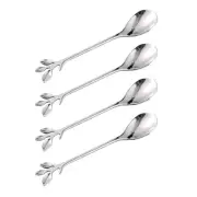 Turbokey Demitasse Espresso Spoons, 4.7 Inches Stainless Steel Mini Coffee Sp...