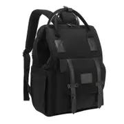 Convertible Diaper Bag Backpack For Baby Care Black Nappy Bags