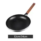 Frying Pan Portable Handle Nonstick Saute Pan for Restaurant Induction Home