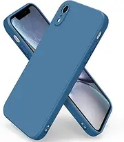 Silicone Case for iPhone XR case, Premium Soft Liquid Silicone Rubber Full-Body Protective Shockproof Back Case Cover for iPhone XR 6.1 inch