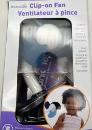 STROLLER BUDDY CLIP-ON FAN VENTILATEUR (BLUE)