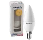 Energetic LED Candle Light Bulb E14 6W Warm White 3000K 470lm Dimmable 122145C