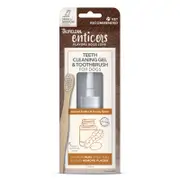 Tropiclean Enticers Teeth Cleaning Kit Peanut Butter & Honey (Small/Medium) | For Dogs