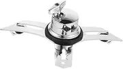 Yardwe Metal Tom Drum Mount Holder Easy Install Drum Hardware for Percussion Instruments Storage and Transport for Performances and Practice 12 Inches