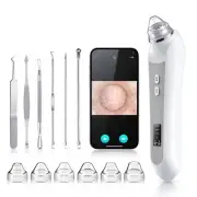 Blackhead Remover Vacuum Black Head Remover for Face with Camera Pore Vacuum ...