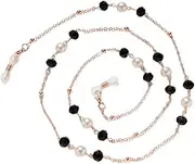 [JYHLSHBA] 1 Pearl Crystal Beaded Necklace Glasses Chain Sunglasses Chain Women'S Glasses Chain Glasses Rope