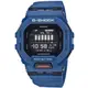 【CASIO 卡西歐】 G-SHOCK 藍牙 海軍藍 經典方型 運動系列 GBD-200-2