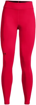 UNDER ARMOUR WOMEN'S COLDGEAR AUTHENTICS LEGGINGS - 紅色(600)/