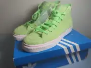 Adidas Originals Nizza Hi RFS Skate Shoes Spring Green Leopard RARE Size US 11