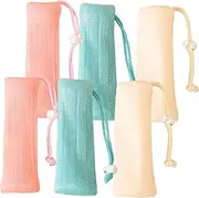 CANIGHT 6pcs Set Mesh Soap Bags for Bar Soap Portable Lightweight Family Bathing Accessory Mesh Soap Net Travel-friendly