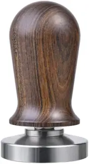 53Mm Calibrated Espresso Tamper, Calibrated Coffee Tamper with Spring Loaded Woo