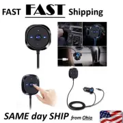 Wireless Bluetooth Audio Music Receiver - Hand Free Phone plugs into automobile