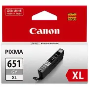 Canon CLI 651 XL Ink Cartridge Grey