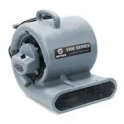 Air Mover Carpet Dryer 3 Speed 1/3 HP Floor Blower Fan Stackable, 2 GFCI Outlets