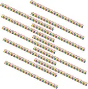 Gadpiparty 12Pcs Adorable Magnetic Border Trim for Bulletin Boards and Blackboards Removable Decorative Edges for Classrooms Offices and DIY Decor Easy Installation and Stylish Design