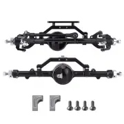 CNC Metal Front & Rear Axle For 1/10 RC Crawler RC4WD D90 D110 TF2 Yota II Axle