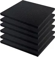 6 PCS Polyurethane Foam Sheet 16x12x1.2 Inch Foam Pad for Case Packing Toolbox Camera Storage Cuttable Crafts Foam Inserts
