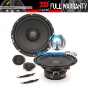 MOREL MAXIMUS 602 V2 6.5" 60W RMS COMPONENT SPEAKERS SOFT DOME TWEETERS