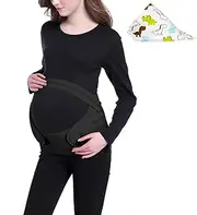 [XJCKING] Pregnancy Maternity Belly Band - Support Belt For Pregnant Women- Soft & Breathable Tummy Wraps For Abdomen, Pelvic, Waist, Back Pain Relief- Adjustable Abdominal Binder For All Stages Of Brace