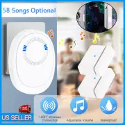 Wireless Door & Window Open Alarm Doorbell Magnetic Sensor Home Security Chime