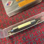 #6 Cobalt LH Center Drill/Countersink 1/2" Shank w/ Flat Link USA New