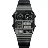 在飛比找遠傳friDay購物優惠-CITIZEN 星辰 80年代復古設計手錶 指針/數位/溫度