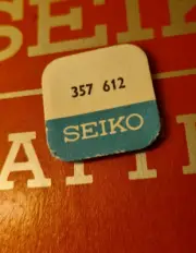 GENUINE NOS SEIKO 3X 357612 STEMS FOR 6139-6000 /6002 POGUE MODELS / 6119 /6106