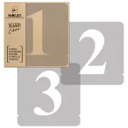 Lettering Reusable Plastic Stencil / 250mm / Times Roman Alphabet / Numbers 0-9