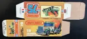 Matchbox Superfast #19 Peterbuilt Cement Mixer ‘77-‘82 Type L Repro Box